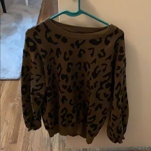 Leopard sweater
